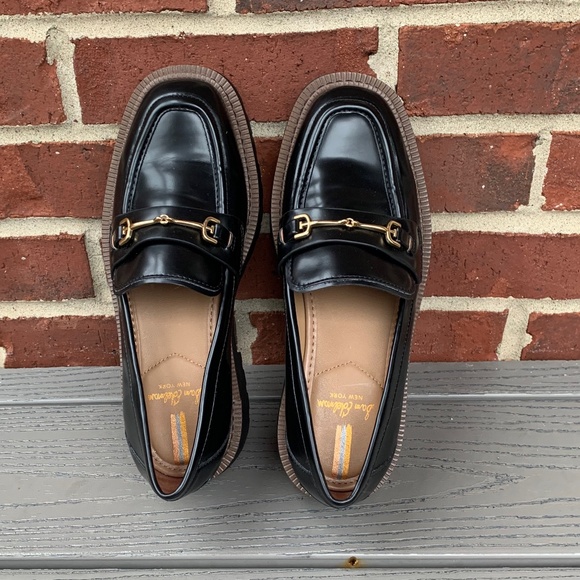 Sam Edelman Black Platform Loafers - Picture 12 of 12